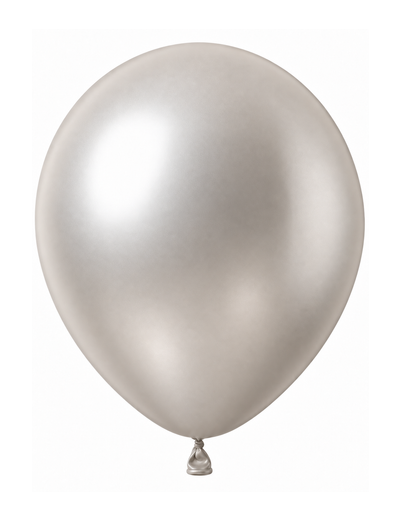 Metallic Silver ballon