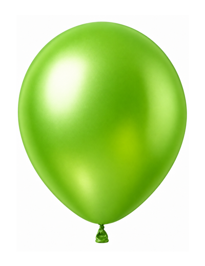 Metallic Lime Green ballon