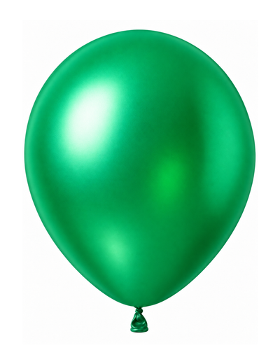 Metallic Hunter Green ballon