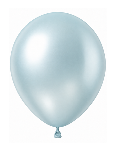 Metallic Baby Blue ballon
