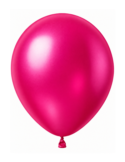 Metallic Fuchsia ballon