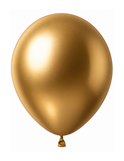 Chrome Gold ballon