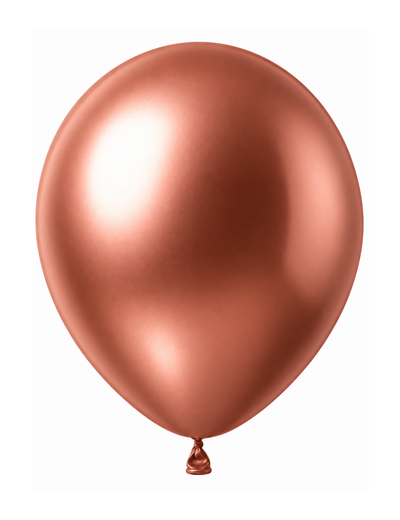 Chrome Rose Gold ballon