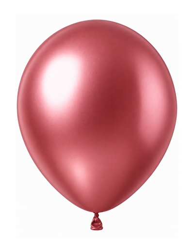 Chrome Red ballon