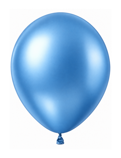 Chrome Light Blue ballon