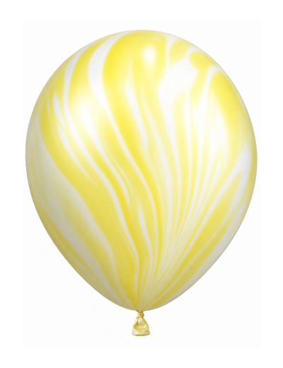 Marble Yellow ballon
