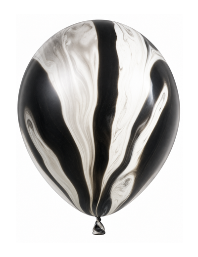 Marble Black ballon
